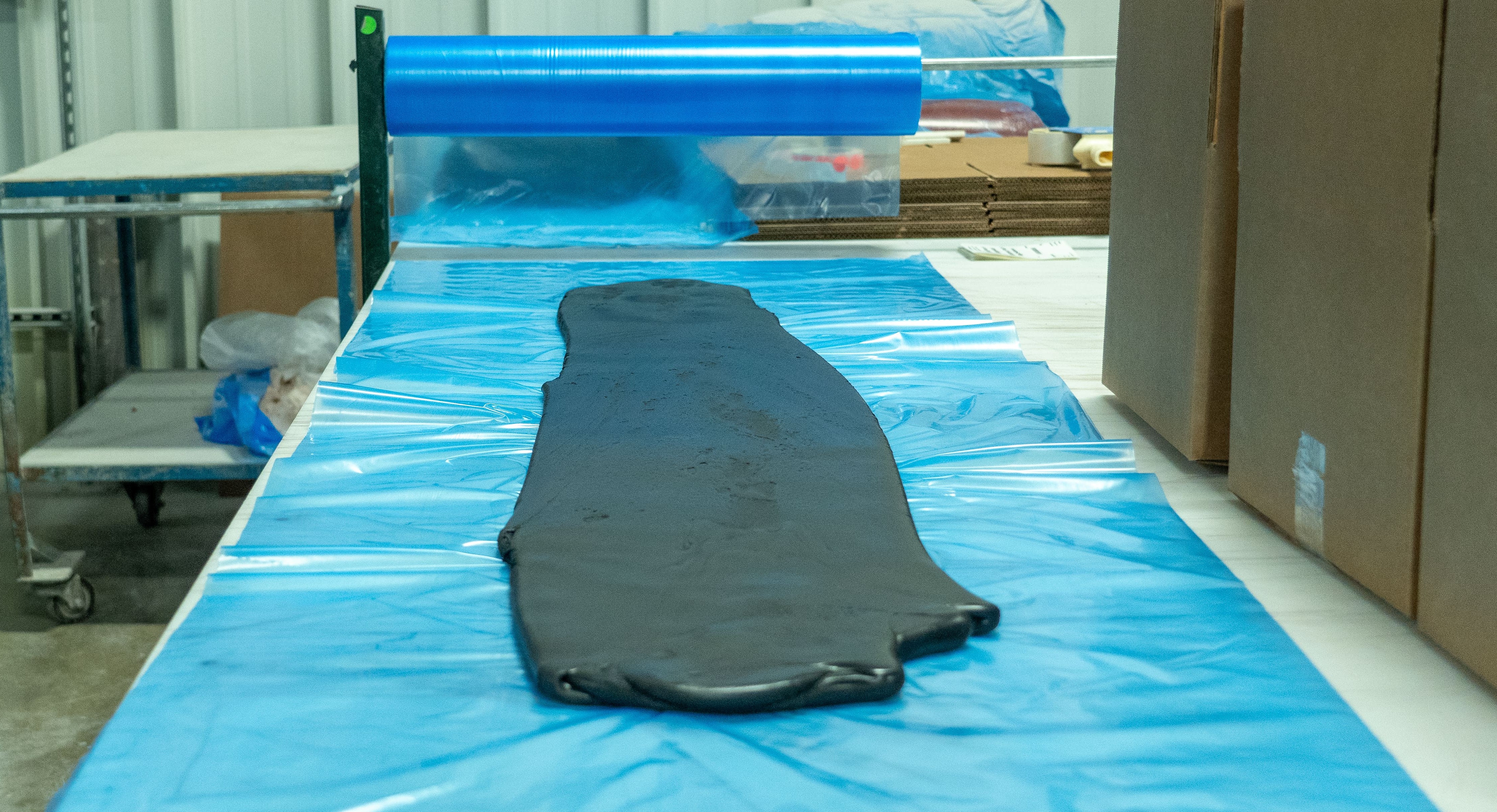 Black silicone 'surfboard' from US Silicones